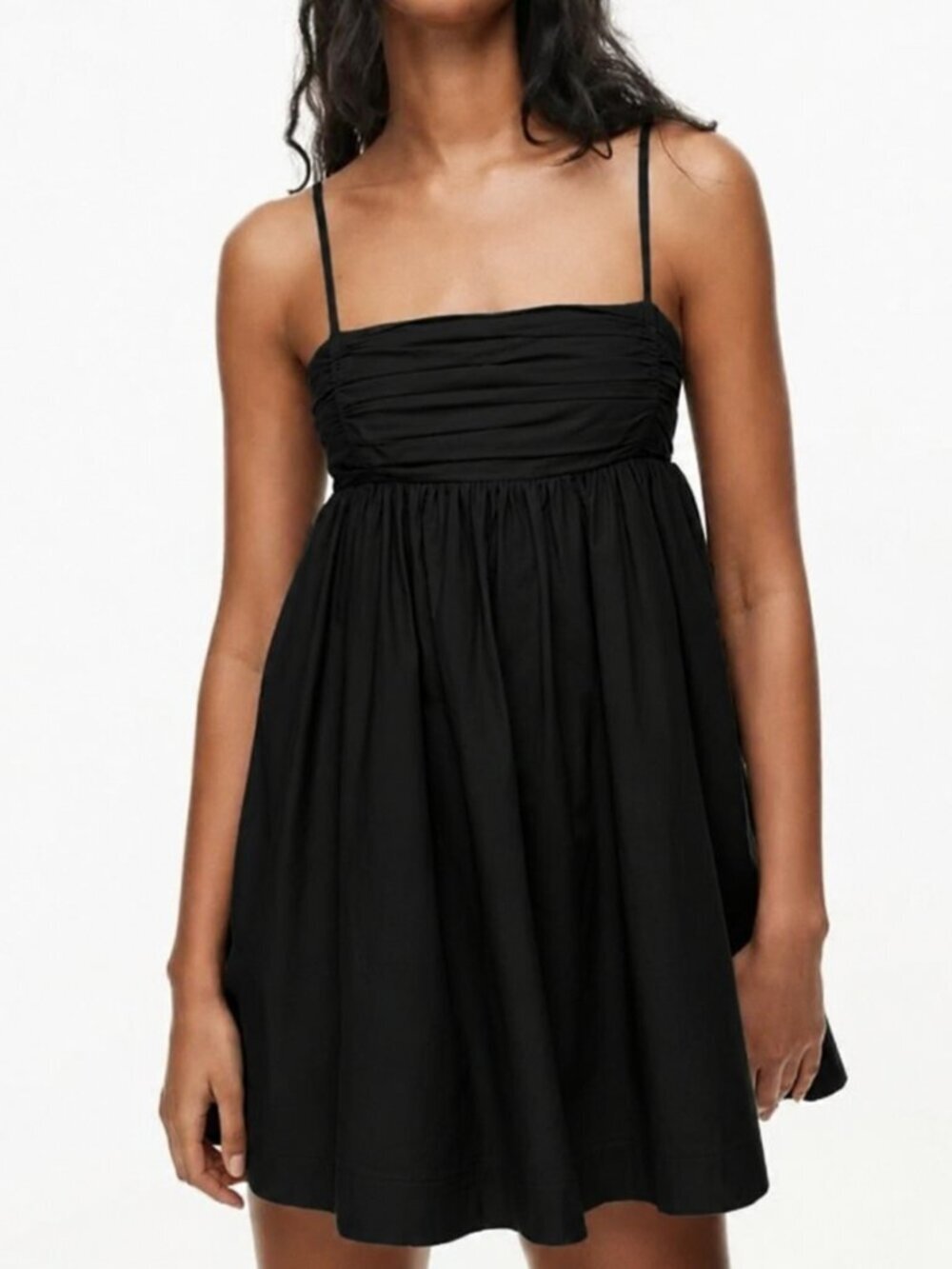Aritzia Sunday Best Proof Dress Babydoll Black Size Medium